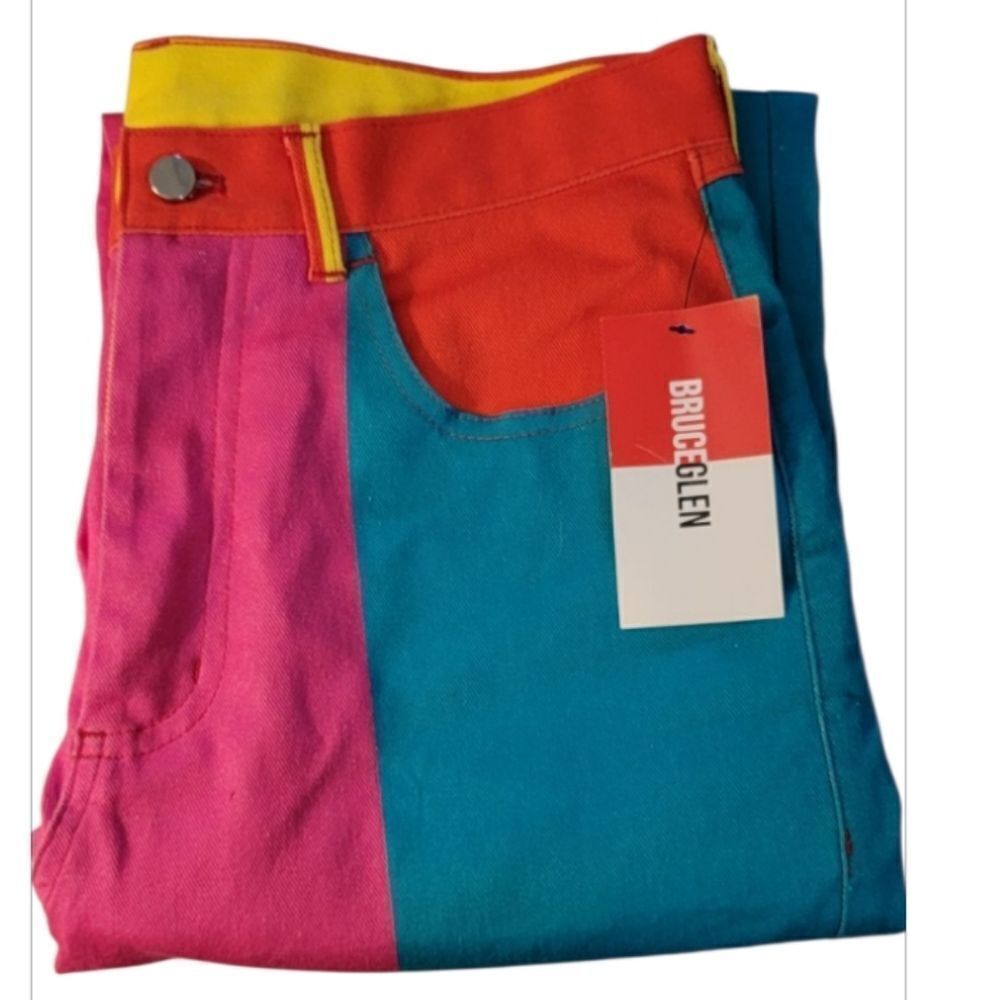 Bruce Glen Colorblock Denim - Picture 4 of 7